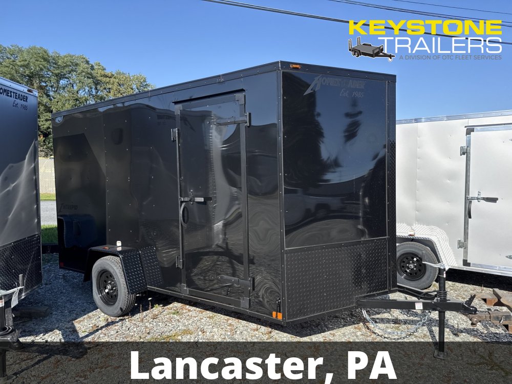 2027 Homesteader - 712IS - Black - 7'x12' - 2,990#