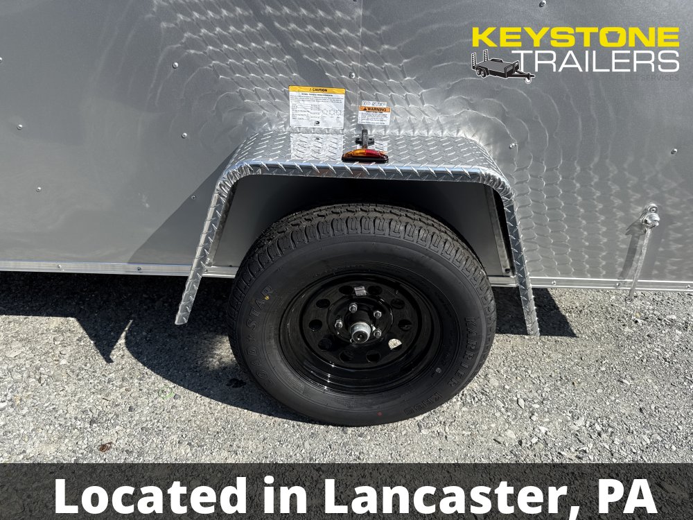 2026 Homesteader Trailers - 610IS - Silver Mist - 6x10 - 2,990#
