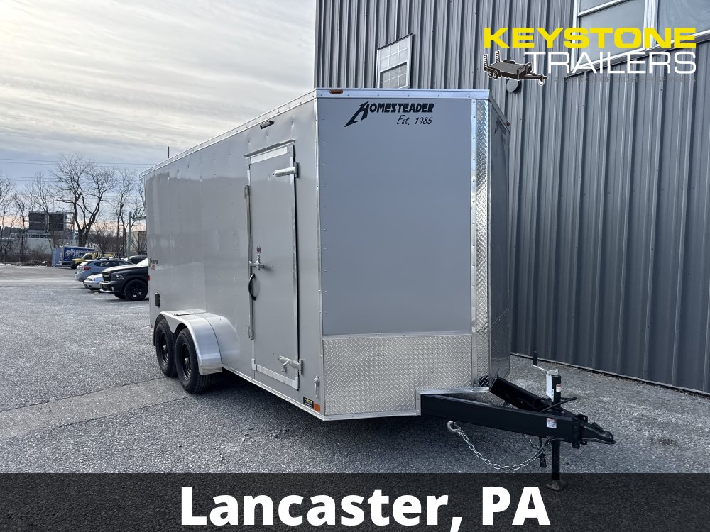 2026 Homesteader - 716IH - Silver Mist - 7x16 - 9,950#