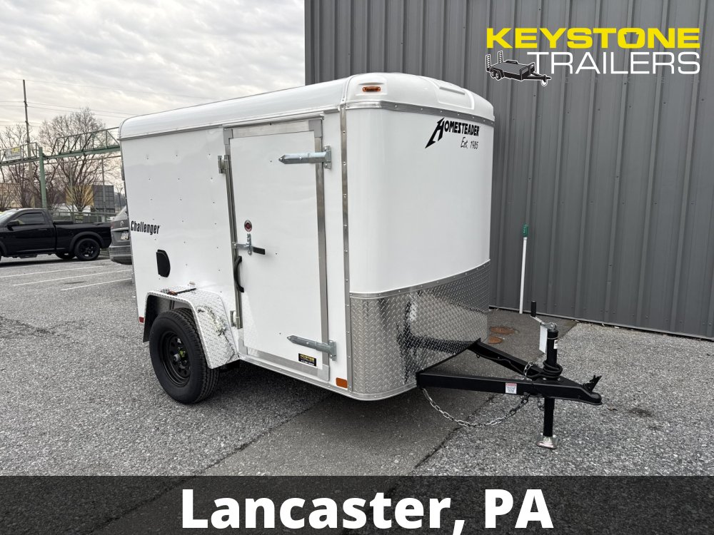 2027 Homesteader - 508CS - White - 5'x8' - 2,990#