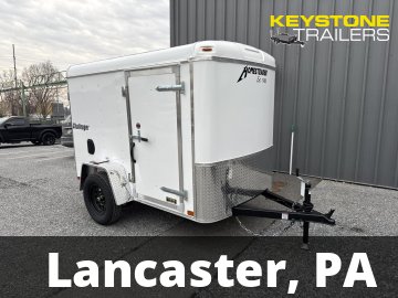 2027 Homesteader - 508CS - White - 5'x8' - 2,990#