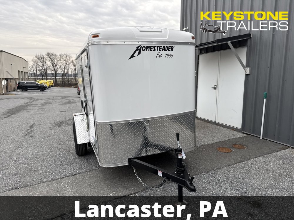 2027 Homesteader - 508CS - White - 5'x8' - 2,990#