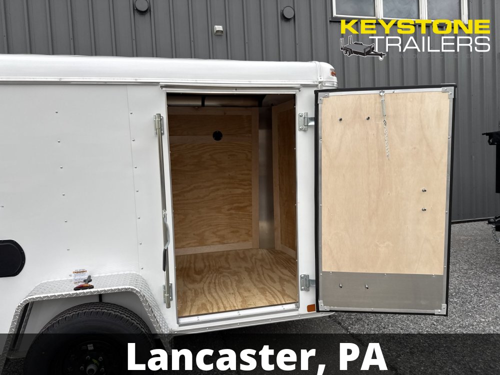2027 Homesteader - 508CS - White - 5'x8' - 2,990#