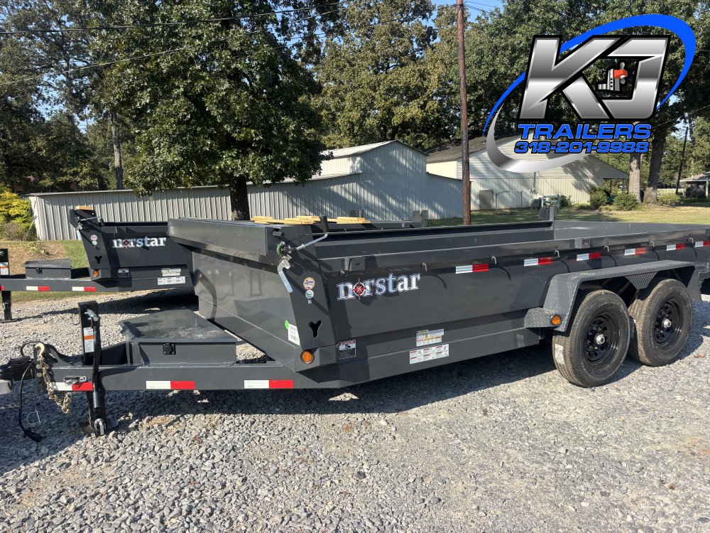 83"x16' Iron Bull Dump TRAILER