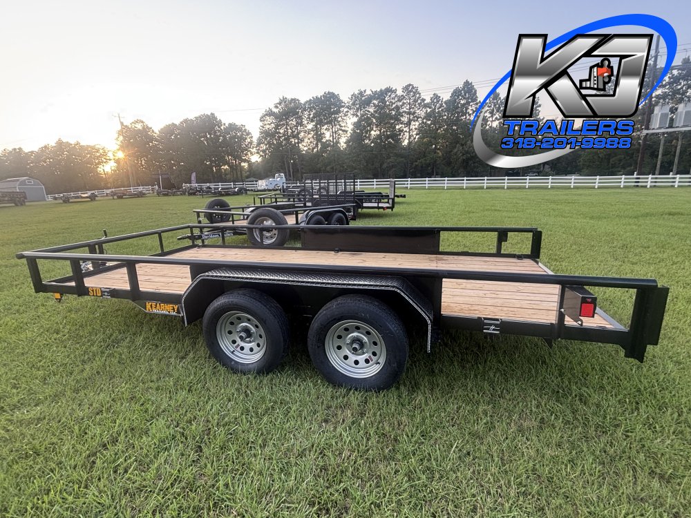 83"x16' Kearney Utility PIPETOP / SLIDE IN RAMPS