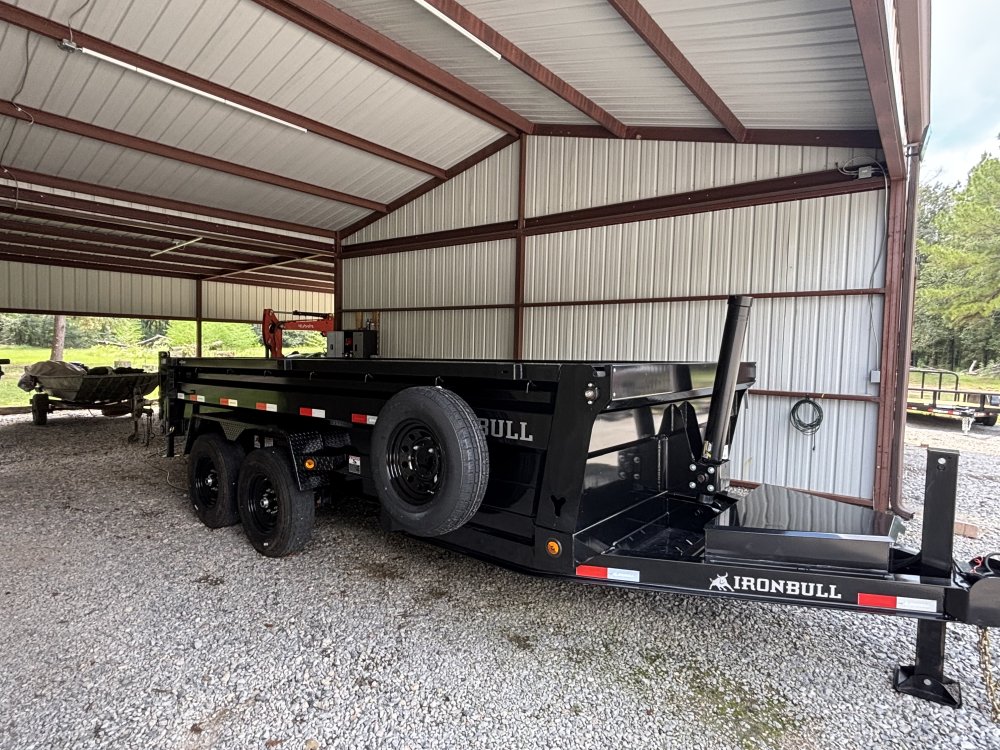 83"x16' Iron Bull Dump TRAILER