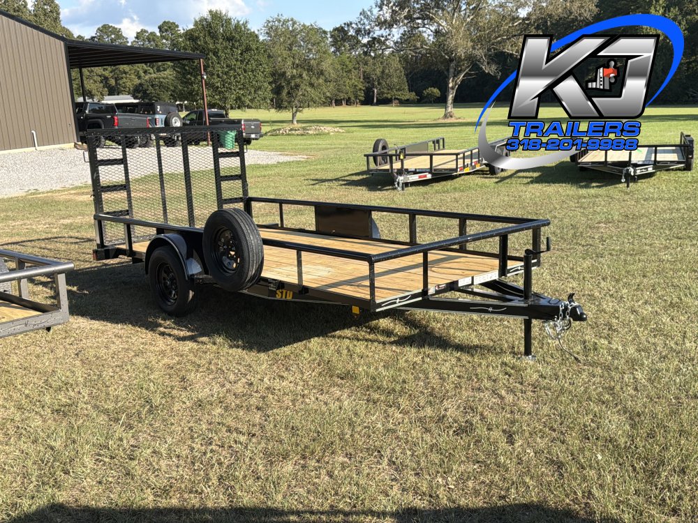 77"x14' Kearney UtilityBlack WRAP TONGUE