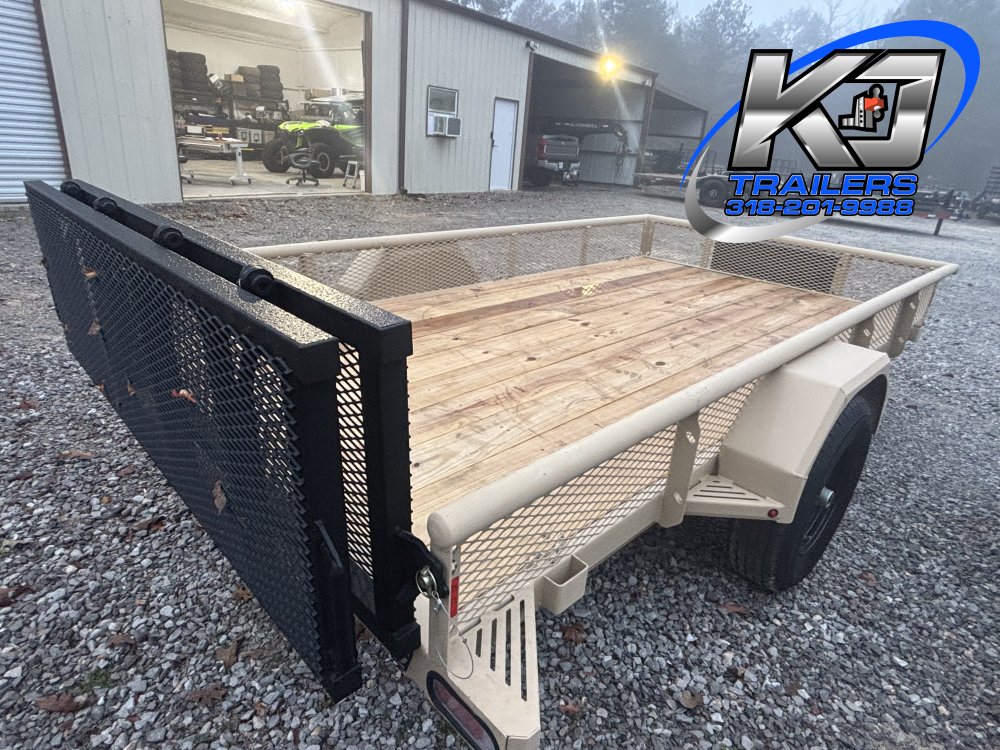 77"x12' Diamond C Utility SINGLE AXLE