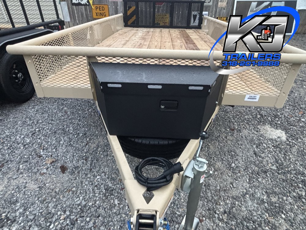 77"x12' Diamond C Utility SINGLE AXLE