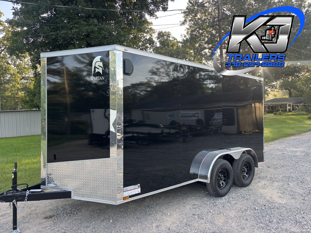 7'x14' Spartan Enclosed Cargosilver