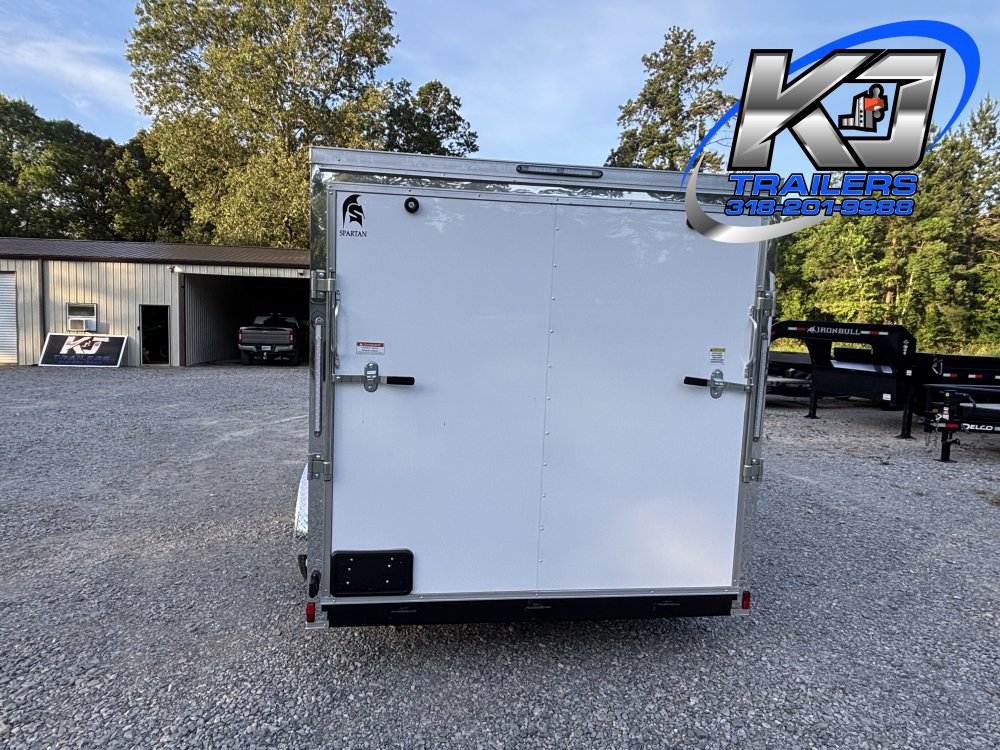 7'x14' Spartan Enclosed Cargosilver