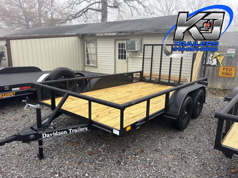 77'x12' Davidson Utility TANDEM AXLE