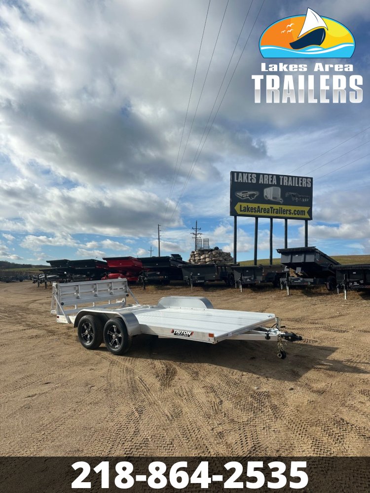 2026 TRITON 81X14 ALUMINUM UTILITY TRAILER