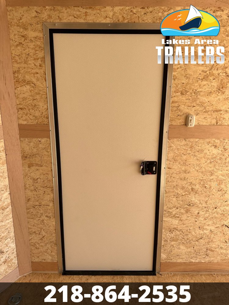 2026 CROSS 7X16 ALPHA CHARCOAL BLACKOUT ENCLOSED TRAILER