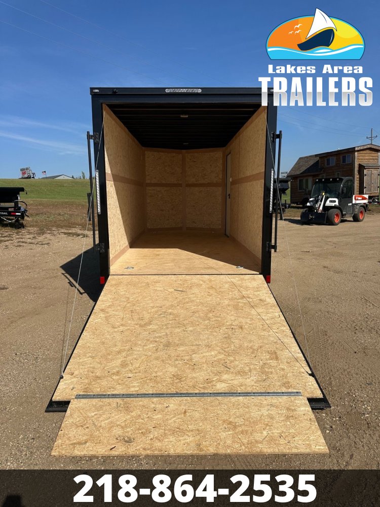 2026 CROSS 7X16 ALPHA SILVER BLACKOUT ENCLOSED TRAILER
