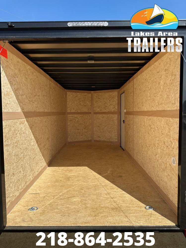 2026 CROSS 7X16 ALPHA SILVER BLACKOUT ENCLOSED TRAILER