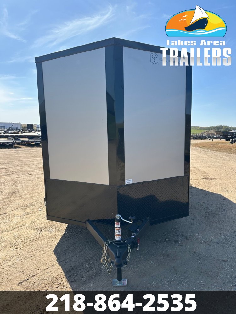 2026 CROSS 7X16 ALPHA SILVER BLACKOUT ENCLOSED TRAILER