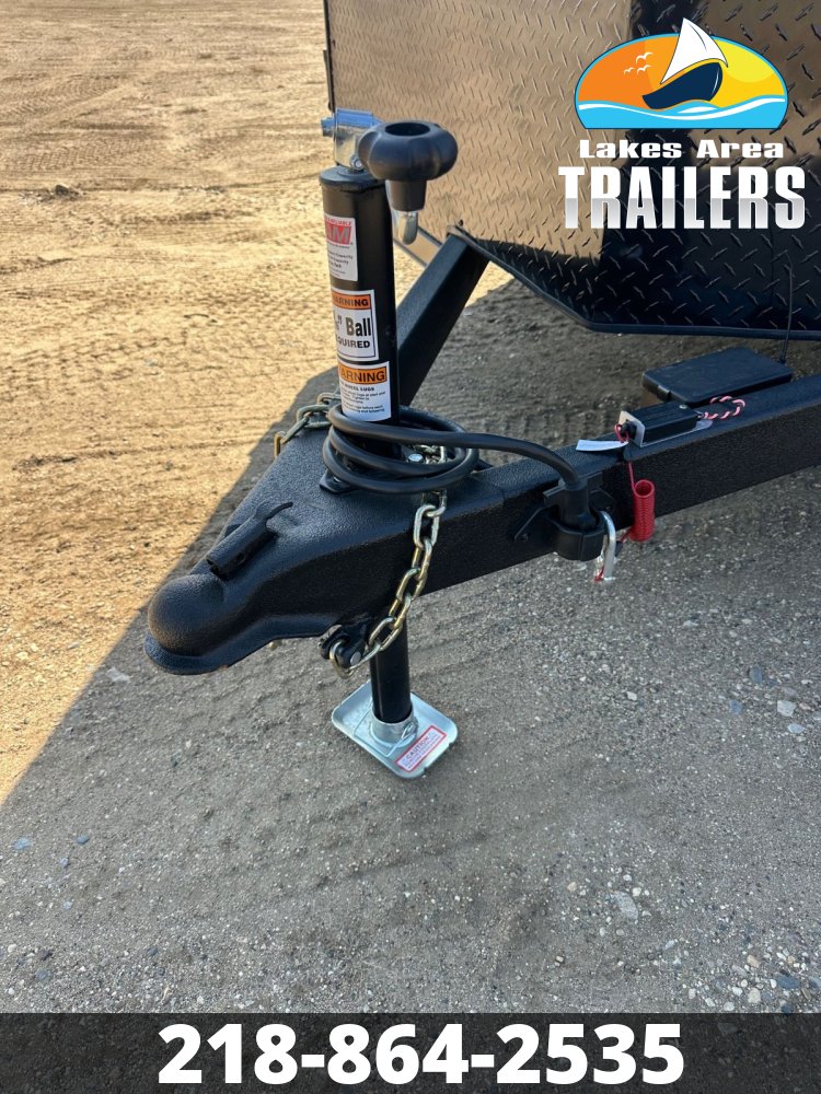 2026 CROSS 7X16 ALPHA SILVER BLACKOUT ENCLOSED TRAILER