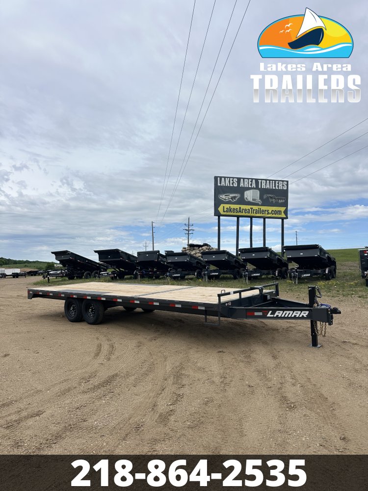 2026 LAMAR 102X24 DECKOVER TRAILER