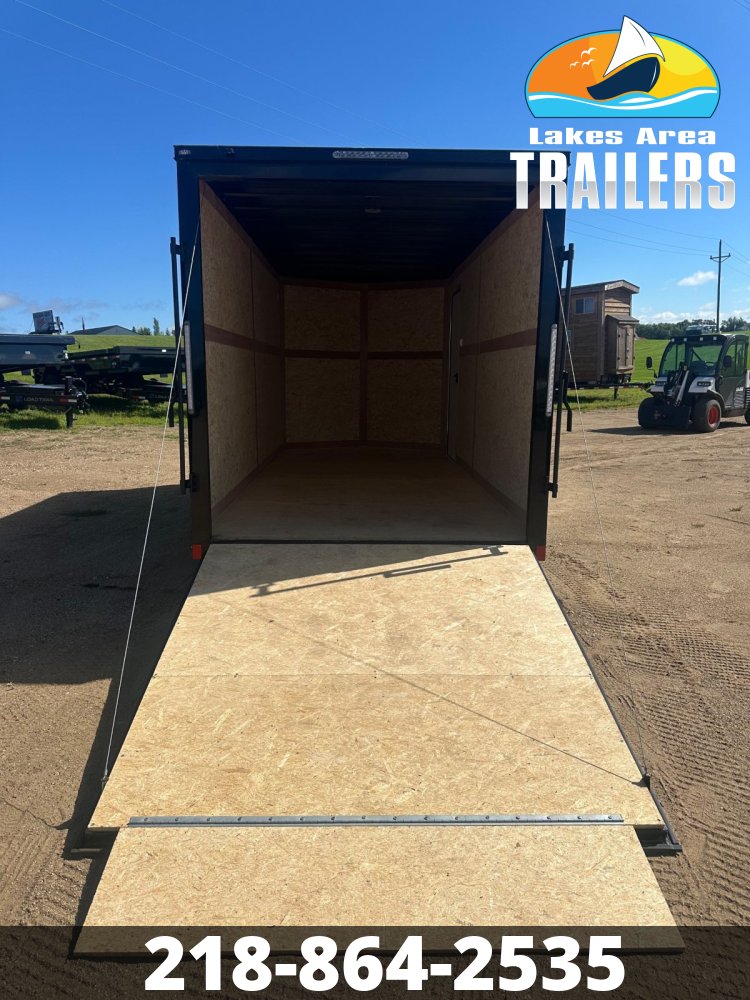 2026 CROSS 7X16 ALPHA WHITE ENCLOSED TRAILER