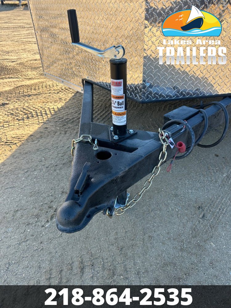 2026 CROSS 7X16 BETA BLACK ENCLOSED TRAILER