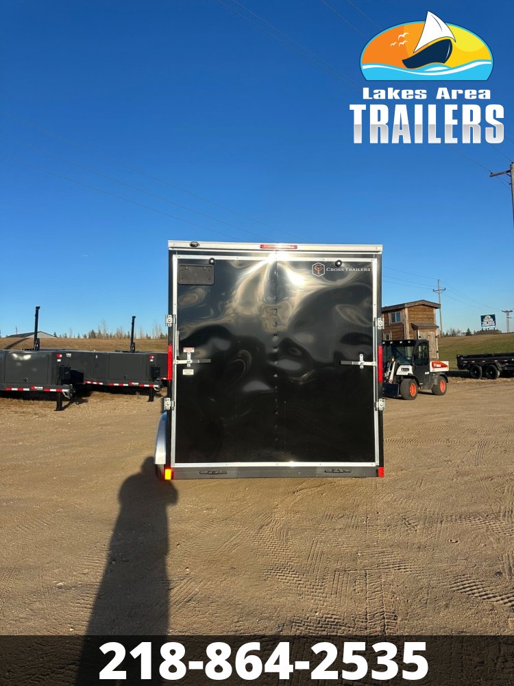 2026 CROSS 7X16 BETA BLACK ENCLOSED TRAILER