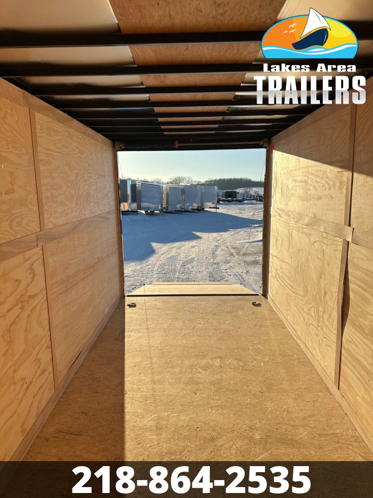2026 CROSS 7X16 BETA BLACK ENCLOSED TRAILER
