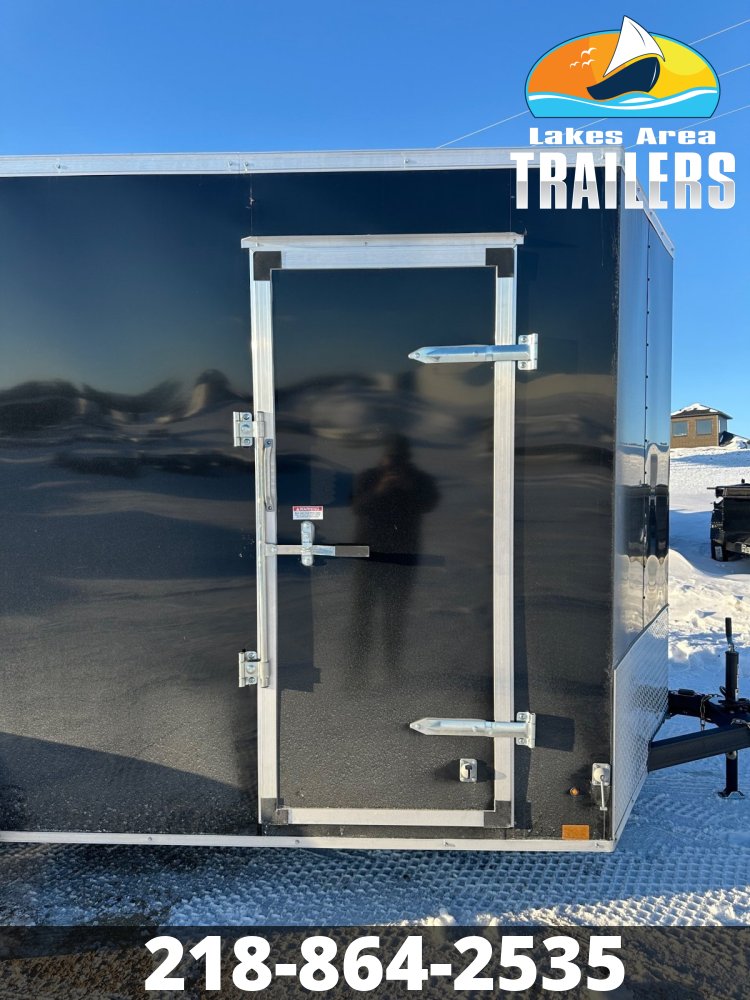 2026 CROSS 7X16 BETA BLACK ENCLOSED TRAILER