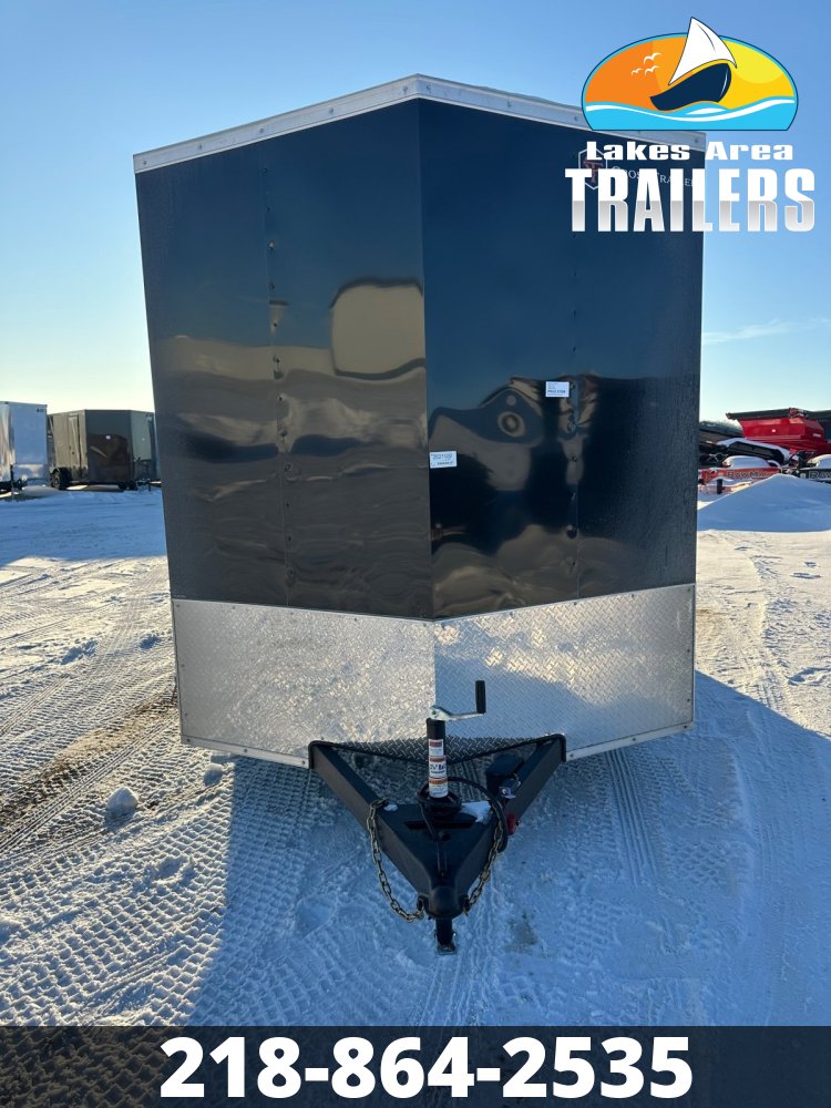 2026 CROSS 7X16 BETA BLACK ENCLOSED TRAILER