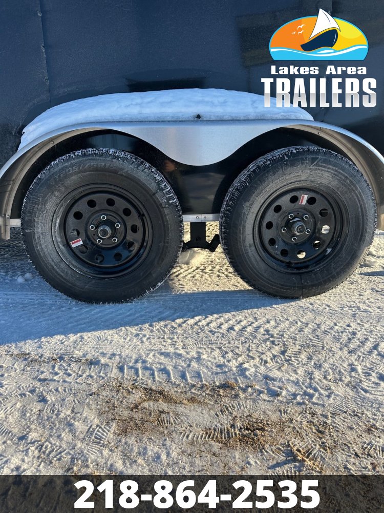 2026 CROSS 7X16 BETA BLACK ENCLOSED TRAILER