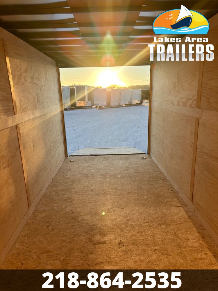 2026 CROSS 7X16 BETA CHARCOAL ENCLOSED TRAILER