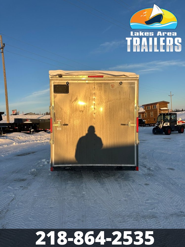 2026 CROSS 7X16 BETA CHARCOAL ENCLOSED TRAILER