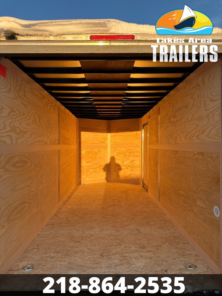 2026 CROSS 7X16 BETA CHARCOAL ENCLOSED TRAILER