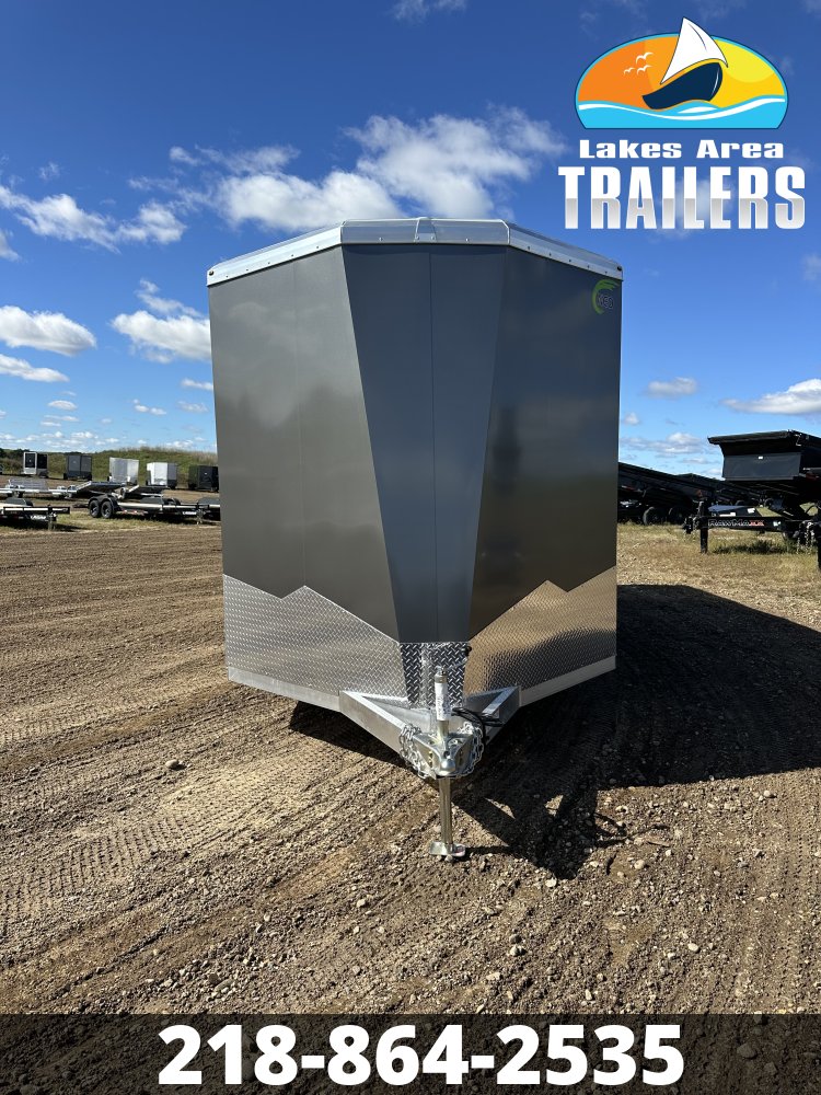 2027 NEO 8.5X20 NAUX CHARCOAL ALUMINUM ENCLOSED TRAILER