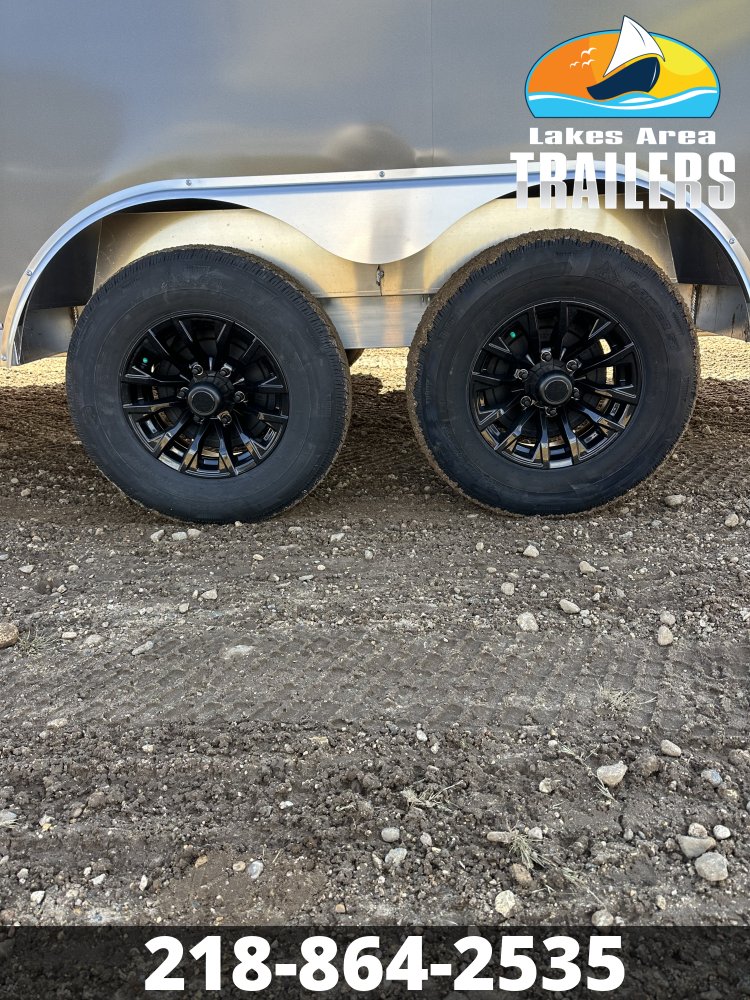 2027 NEO 8.5X20 NAUX CHARCOAL ALUMINUM ENCLOSED TRAILER