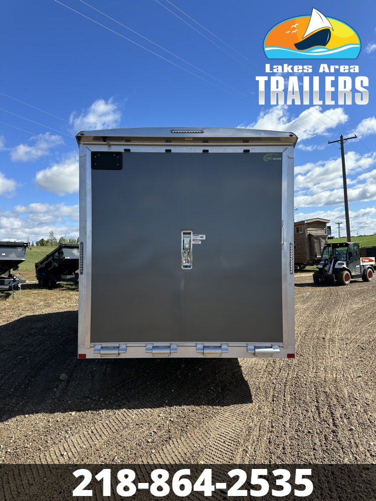 2027 NEO 8.5X20 NAUX CHARCOAL ALUMINUM ENCLOSED TRAILER