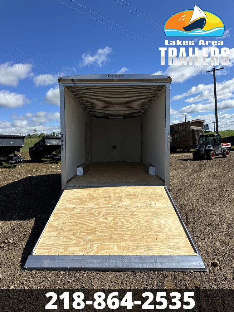 2027 NEO 8.5X20 NAUX CHARCOAL ALUMINUM ENCLOSED TRAILER