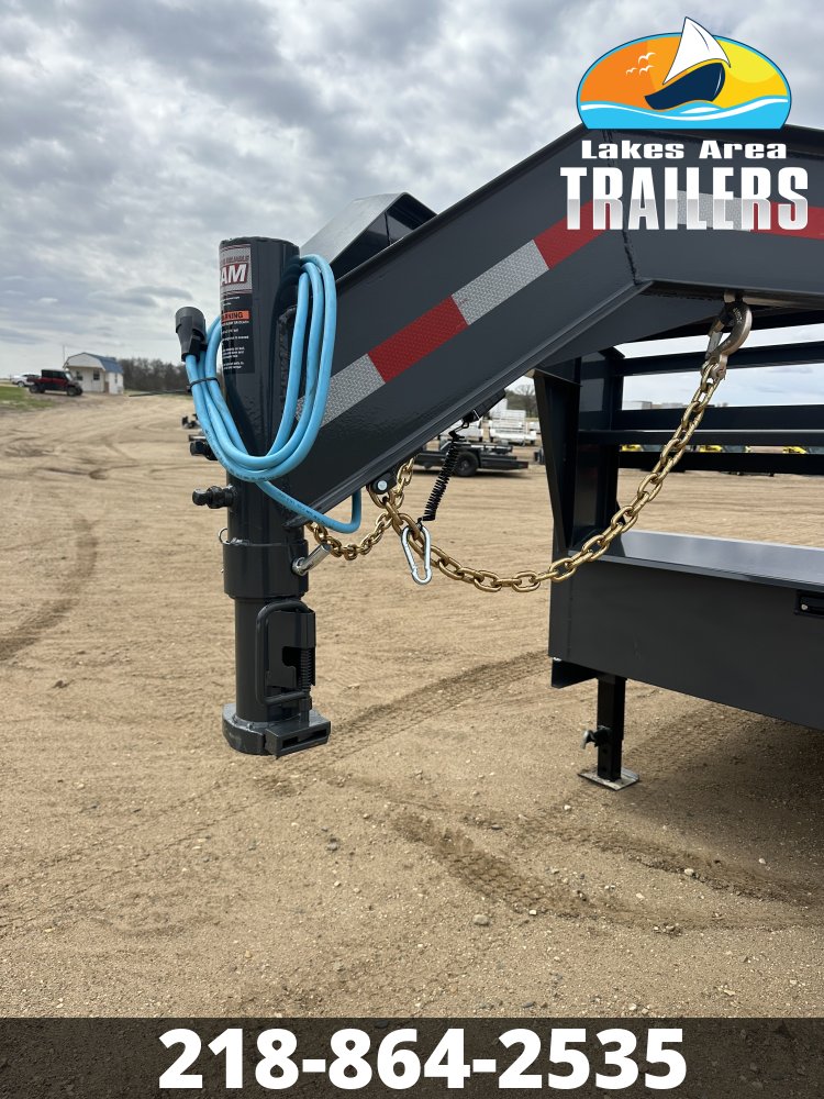 2026 LAMAR 102X40 21K GOOSENECK EQUIPMENT TRAILER