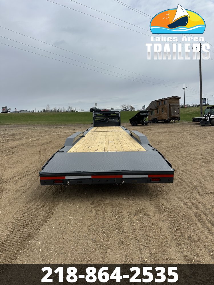 2026 LAMAR 102X40 21K GOOSENECK EQUIPMENT TRAILER