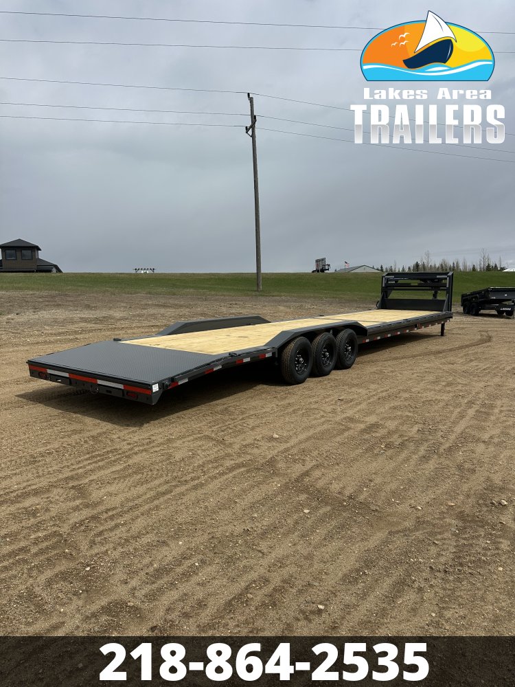 2026 LAMAR 102X40 21K GOOSENECK EQUIPMENT TRAILER