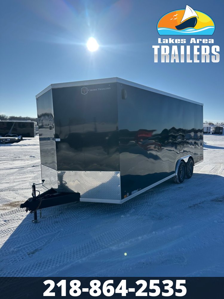 2026 CROSS 8.5X20 BLACK ALPHA ENCLOSED TRAILER