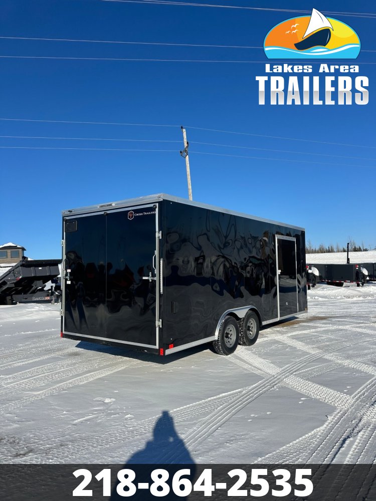 2026 CROSS 8.5X20 BLACK ALPHA ENCLOSED TRAILER
