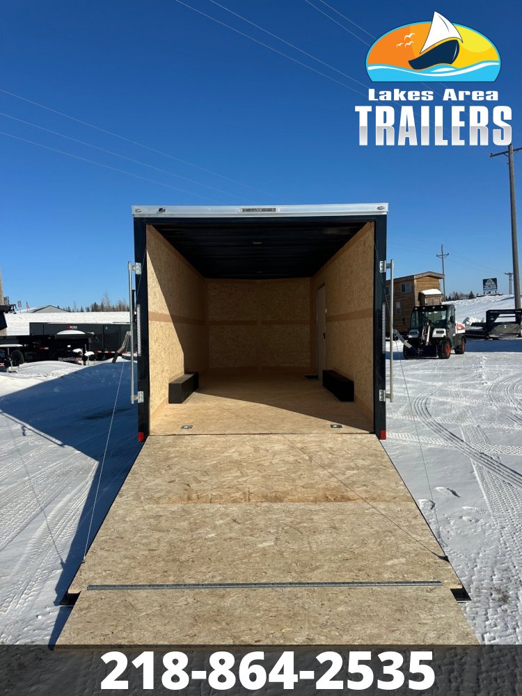 2026 CROSS 8.5X20 BLACK ALPHA ENCLOSED TRAILER