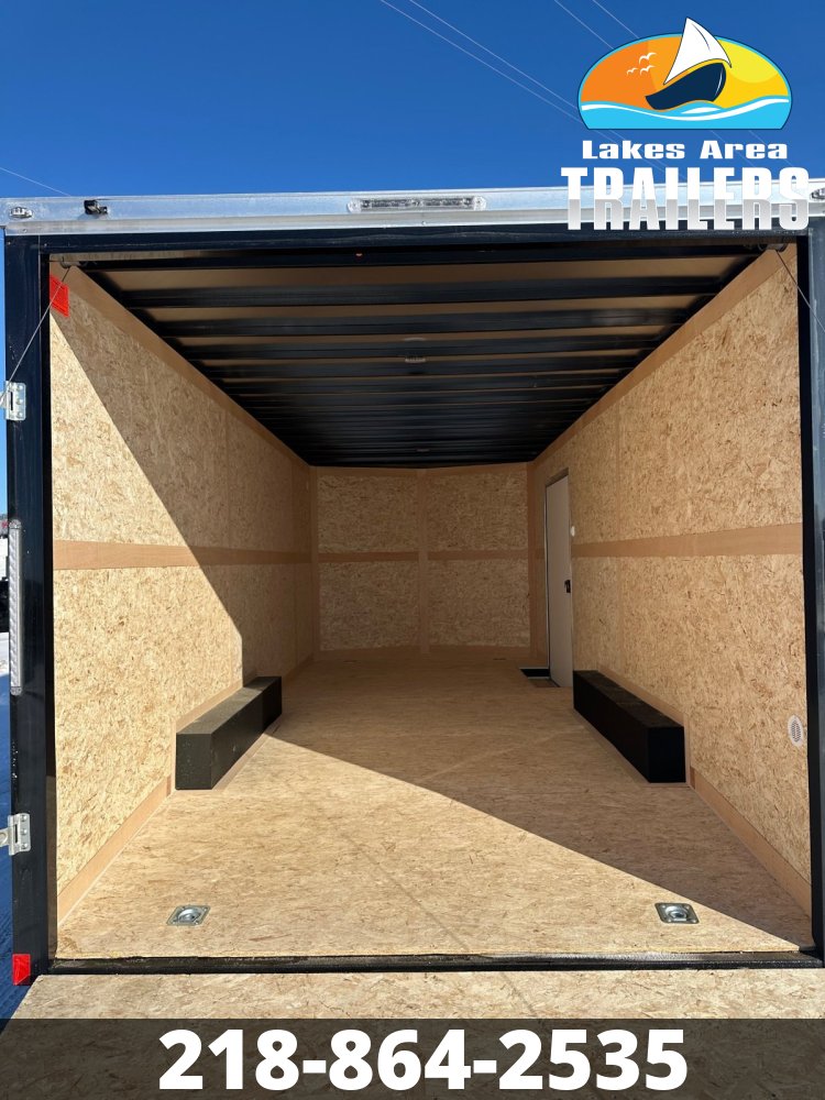 2026 CROSS 8.5X20 BLACK ALPHA ENCLOSED TRAILER