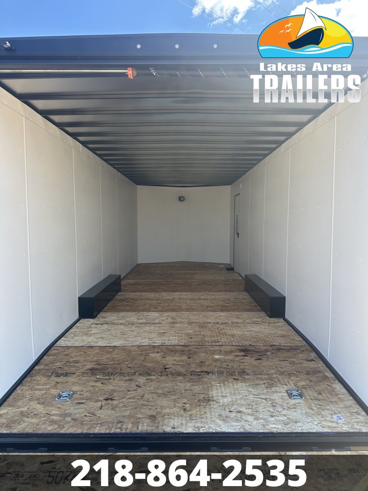2026 AERO 8.5X24 BLACK BLACKOUT ENCLOSED TRAILER