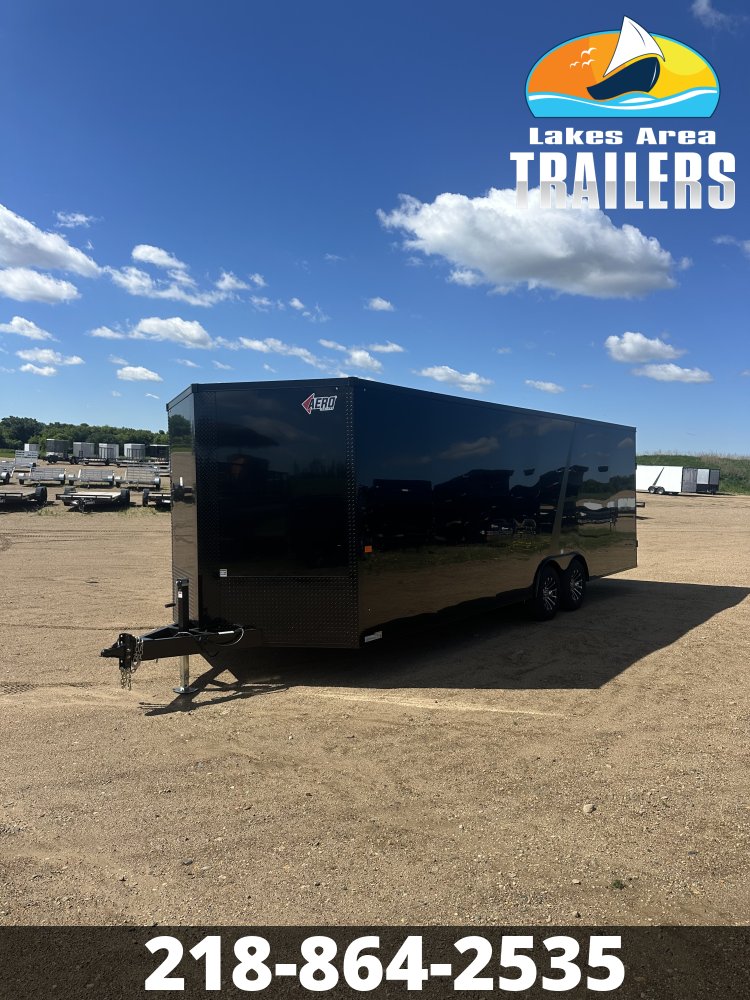 2026 AERO 8.5X24 BLACK BLACKOUT ENCLOSED TRAILER