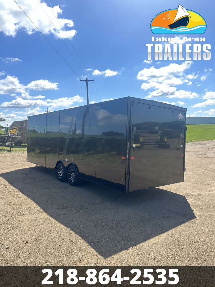 2026 AERO 8.5X24 BLACK BLACKOUT ENCLOSED TRAILER