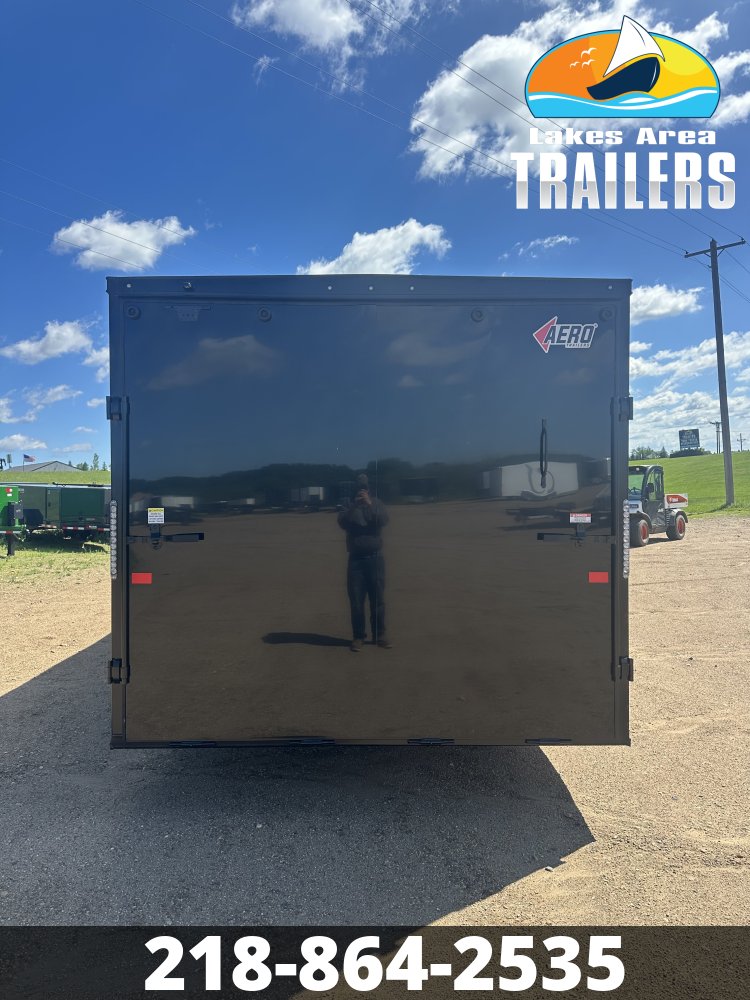 2026 AERO 8.5X24 BLACK BLACKOUT ENCLOSED TRAILER