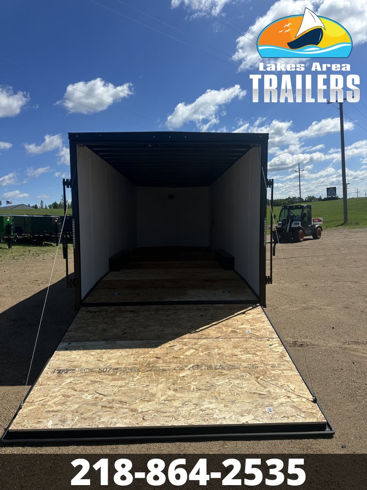 2026 AERO 8.5X24 BLACK BLACKOUT ENCLOSED TRAILER