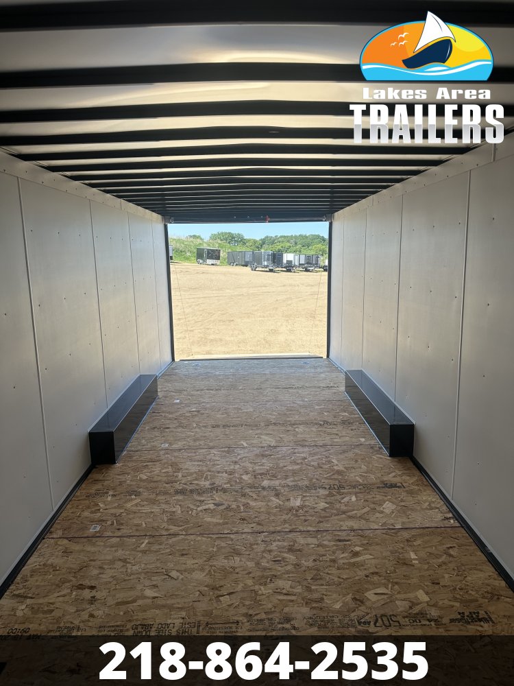 2026 AERO 8.5X24 BLACK BLACKOUT ENCLOSED TRAILER